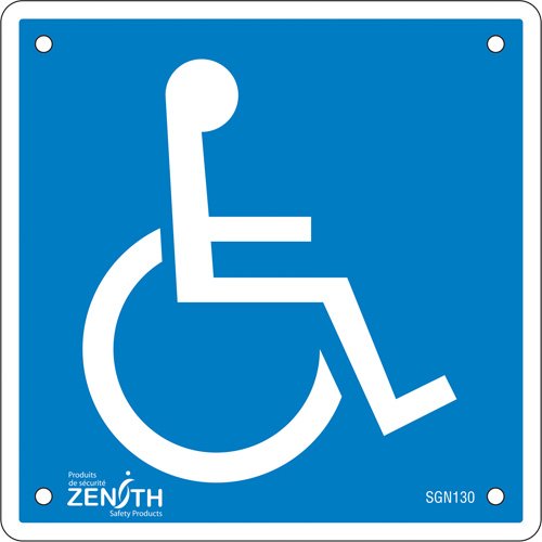 SGN130-Handicap CSA Standard Safety Sign