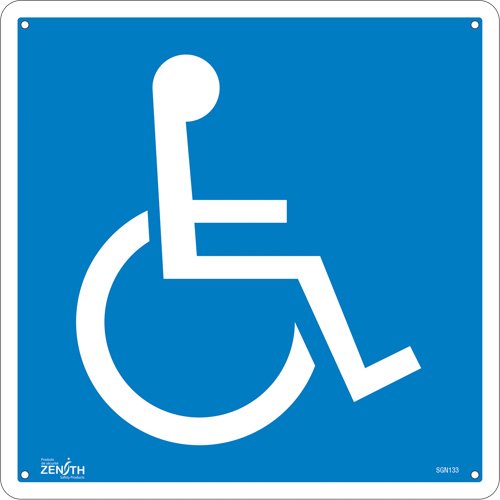 SGN133-Handicap CSA Standard Safety Sign