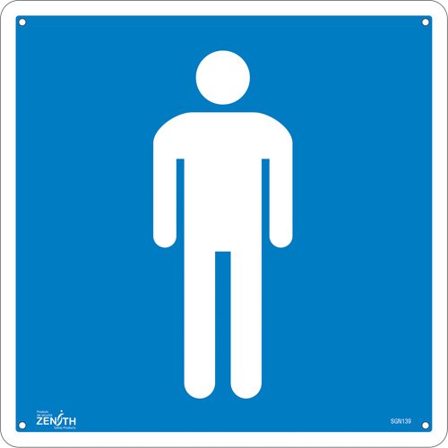 SGN139-Men CSA Standard Safety Sign