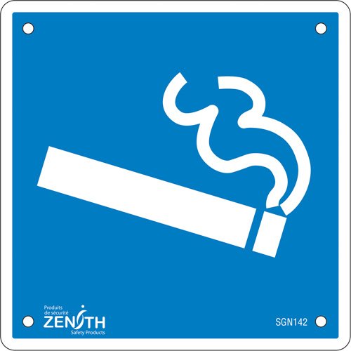 SGN142-Smoking Section CSA Standard Safety Sign