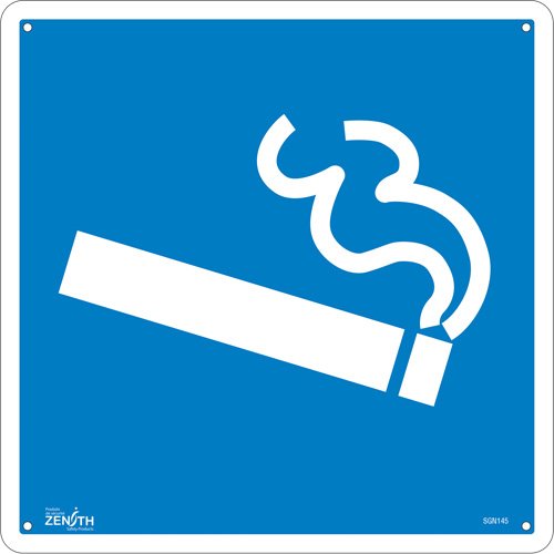 SGN145-Smoking Section CSA Standard Safety Sign