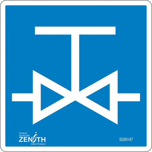 SGN147-Valve CSA Standard Safety Sign