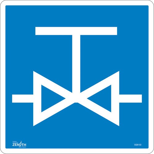 SGN150-Valve CSA Standard Safety Sign