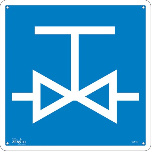 SGN151-Valve CSA Standard Safety Sign