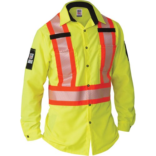 SGN616-Ripstop High-Visibility Long Sleeve Shirt