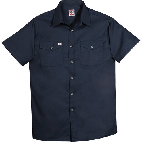 SGN696-Short-Sleeved Twill Work Shirt
