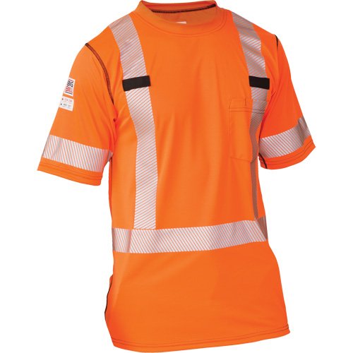SGN933-Polartec® Power Grid® High Visibility Short Sleeved T-Shirt