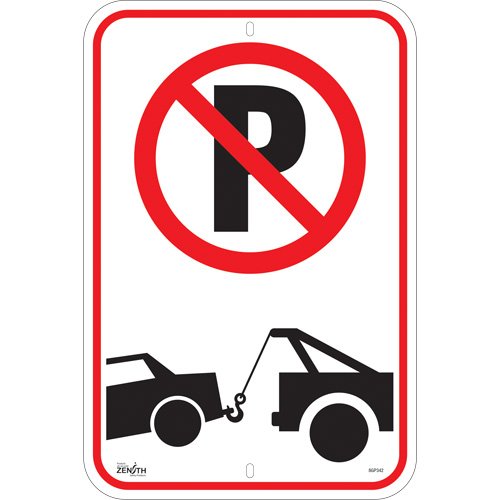 SGP342-No Parking Tow Away Zone Sign