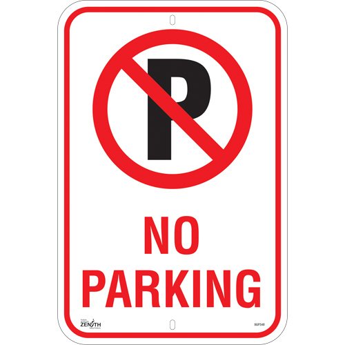 SGP348-"No Parking" Sign