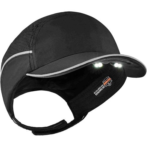 SGQ316-Skullerz® 8965 Lightweight Bump Cap Hat with LED Lighting