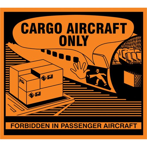 SGQ527-"Cargo Aircraft Only" Handling Labels
