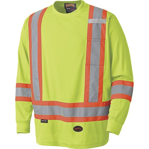SGQ914-High-Visibility Long Sleeved Shirt