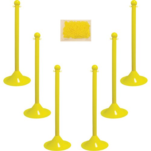 SGR055-Light-Duty Stanchion & Chain Kit