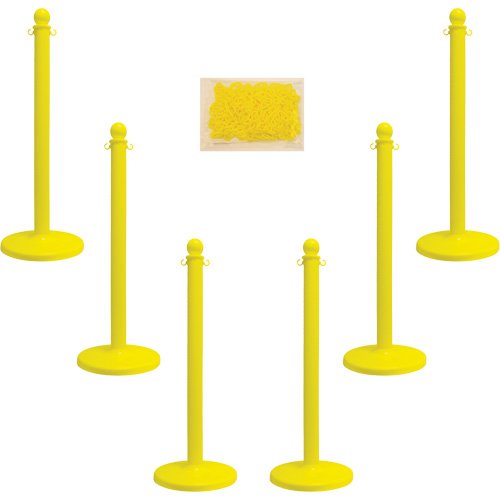 SGR062-Medium-Duty Stanchion & Chain Kit
