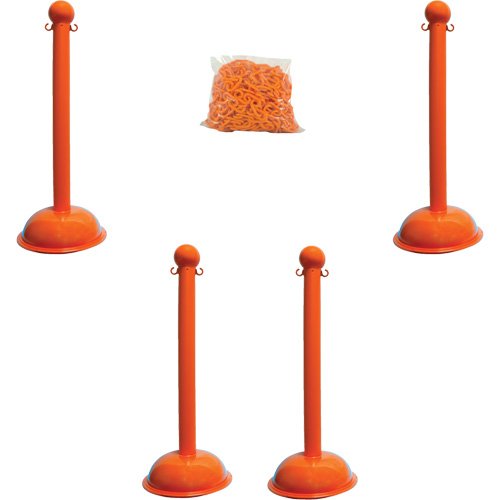 SGR073-Heavy-Duty Stanchion & Chain Kit
