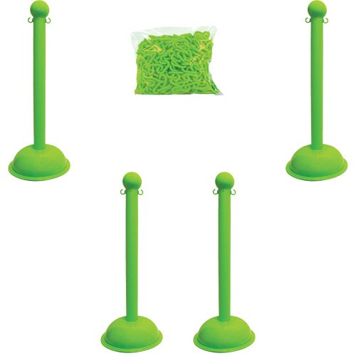 SGR074-Heavy-Duty Stanchion & Chain Kit