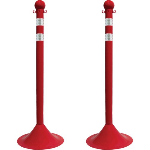 SGR079-Light-Duty Reflective Stanchion Set