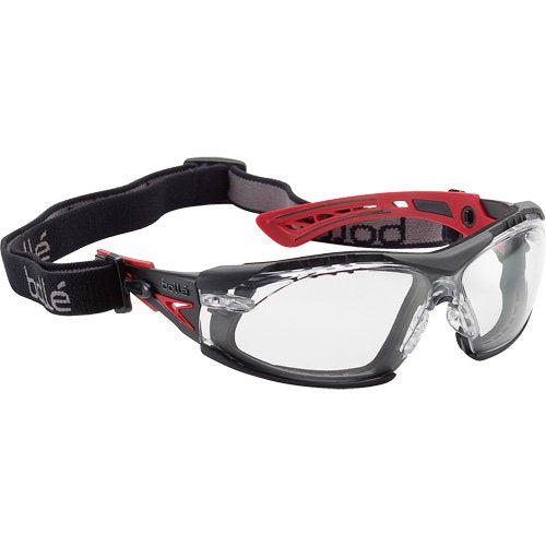 SGR155-Rush+ Foam Rimmed Safety Glasses with Strap