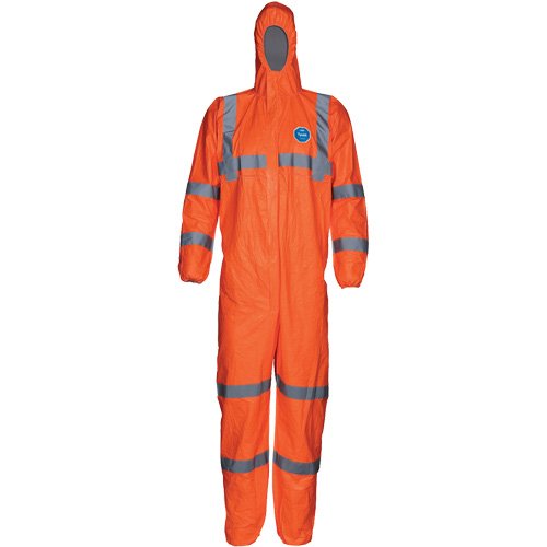 SGR827-HV High Visibility Coveralls with Hood