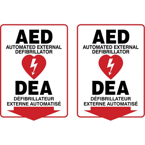 SGT462-"AED/DEA" Projection™ Sign