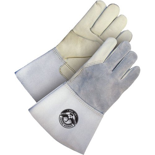 SGV076-Gander Brand Utility Grain Leather Welder Gloves