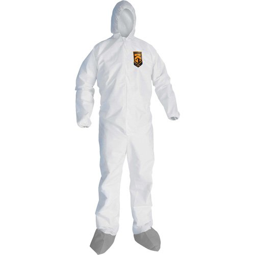 SGX296-KleenGuard™A45 Liquid & Particle Protection Coveralls with Anti-Slip Shoe