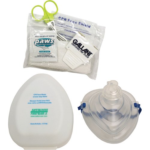 SGX725-CPR Pocket Face Mask & Accessories Kit