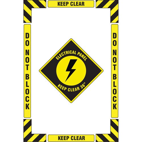 SGY028-"Electrical Panel" Floor Marking Kit