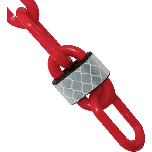 SGY566-100' Reflective Plastic Chain Barrier