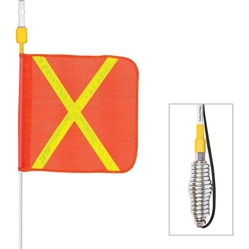 SGY857-Safety Whip® All-Weather Super-Duty Warning Whips with Constant LED Light