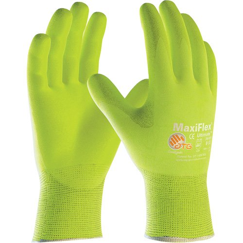 SGZ718-ATG MaxiFlex® Ultimate™ High Visibility Seamless Gloves