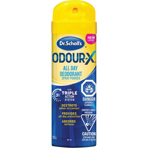SHA624-Dr. Scholl's® Odour Destroyers® All-Day Foot Deodorant Spray Powder