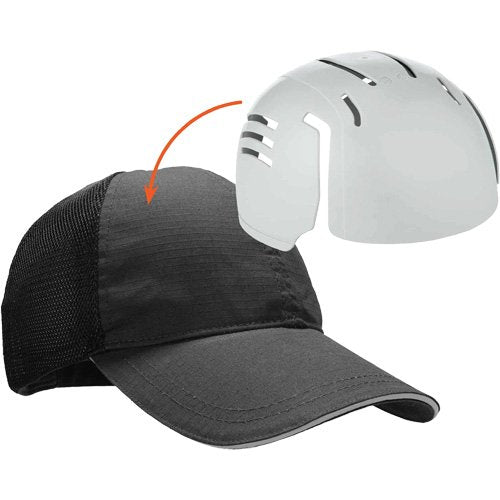 SHB490-Skullerz 8946 Standard Baseball Cap with Bump Cap Insert