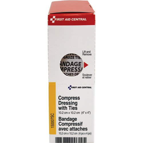 SHC031-SmartCompliance® Refill Compress Pressure Bandage with Ties