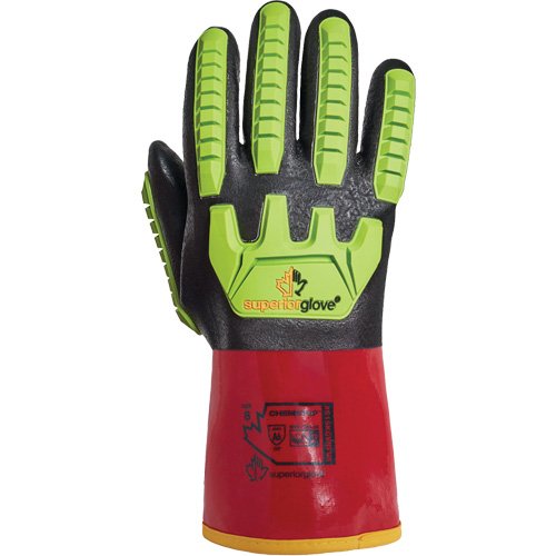 SHP015 - Chemstop™ High-Visibility Cut-Resistant Gloves