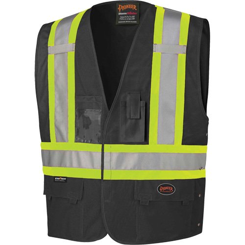SHC763-Safety Vest with Adjustable Sides