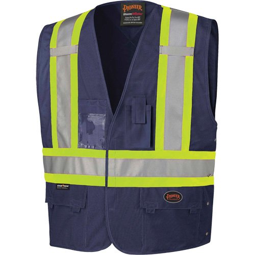 SHC765-Safety Vest with Adjustable Sides