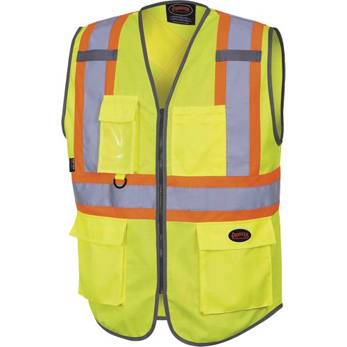 SHC819-Zip-Front Safety Vest