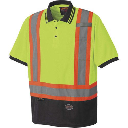 SHC970-Bird's-Eye Safety Polo Shirt
