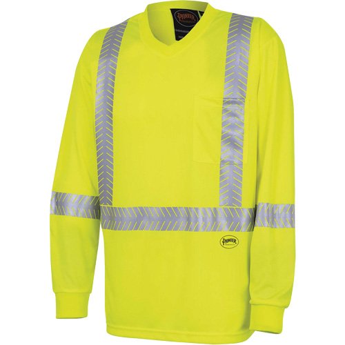 SHC993-Ultra-Cool Ultra-Breathable Long-Sleeved Safety Shirt