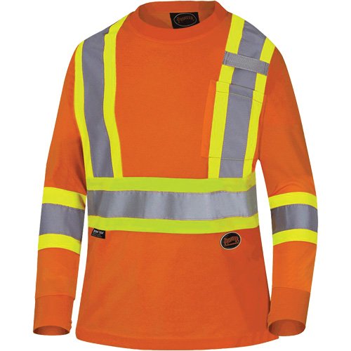 SHD022-Bird's-Eye Women's Safety T-Shirt
