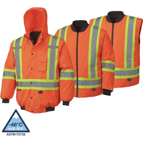 SHD348-Waterproof 7-in-1 Bomber Jacket