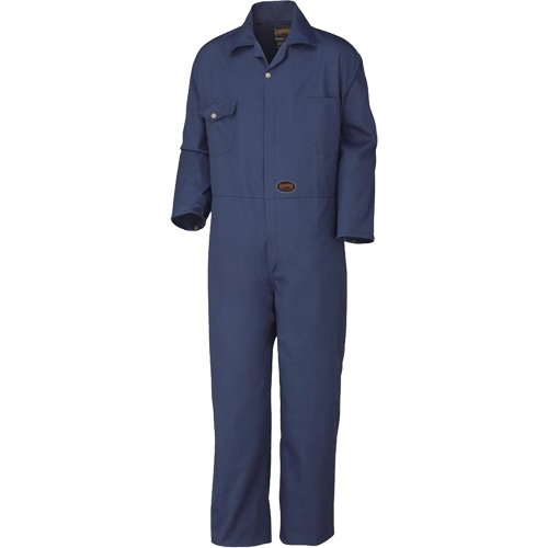 SHD599-Coveralls with Brass Zipper