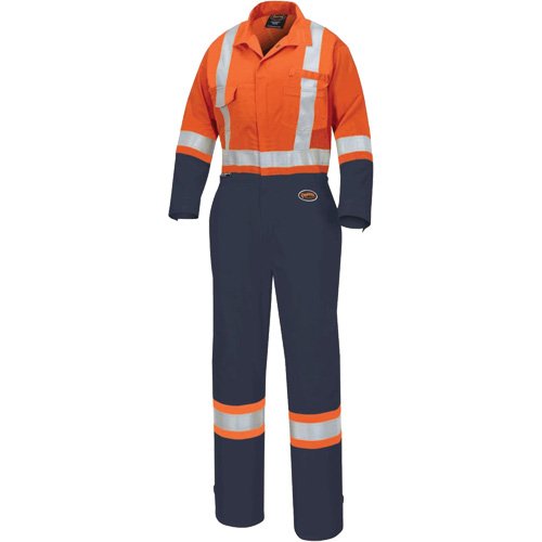 SHD682-Women's 2-Tone Safety Coveralls