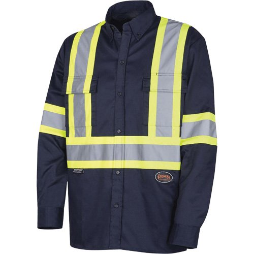 SHD830-Button-Down Work Shirt