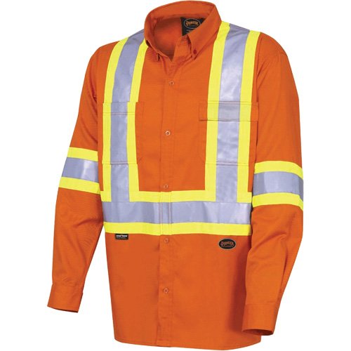 SHD857-Ultra-Cool Long-Sleeved Safety Shirt