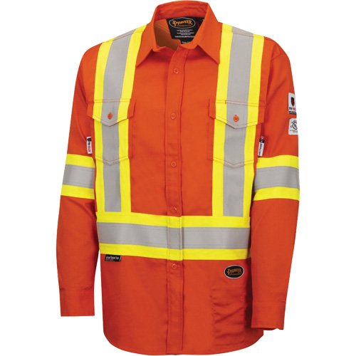 SHE074-FR-Tech® Flame-Resistant Safety Shirt