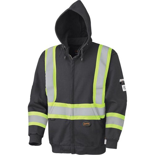 SHE314-Flame-Resistant Zip-Style Safety Hoodie