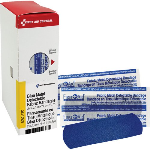 SHE879-Fabric Blue Detectable Bandages