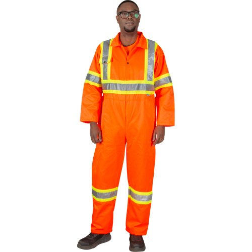 SHF987-Unlined Safety Coveralls